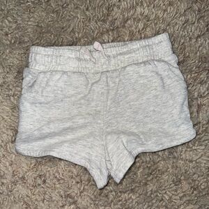 Jumping Beans Kids Cotton Shorts Grey and Pink Girls 3T W/ Pockets